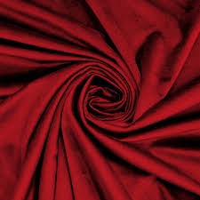 Red fabric